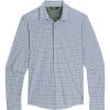 imageMens Astroman Long Sleeve Sun Shirt Galactic Plaid XL