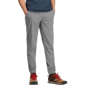 imageOutdoor Research Mens Zendo Joggers  UPF Sun Protection Movement Mirroring Stretch Lightweight Quick Drying PantsPewter