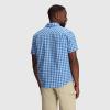 imageMens Seapine Short Sleeve ShirtClassic Blue Plaid