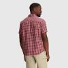 imageMens Seapine Short Sleeve ShirtCranberry Plaid