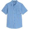 imageMens Seapine Short Sleeve ShirtClassic Blue Plaid