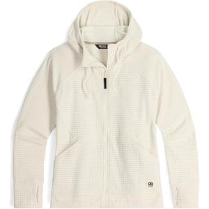imageOutdoor Research unisexadult Womens Mega Trail Mix Fleece Full Zip HoodieBone