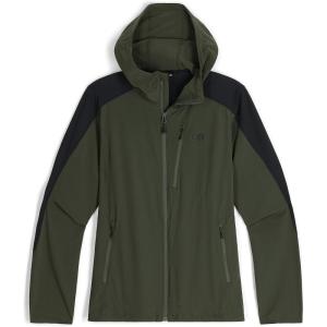 imageOutdoor Research Mens Ferrosi Hoodie  QuickDrying ampamp UV 50 Sun ProtectionVerdeBlack