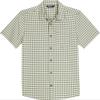 imageOutdoor Research Mens Blackbird Short Sleeve ShirtDark Olive Plaid