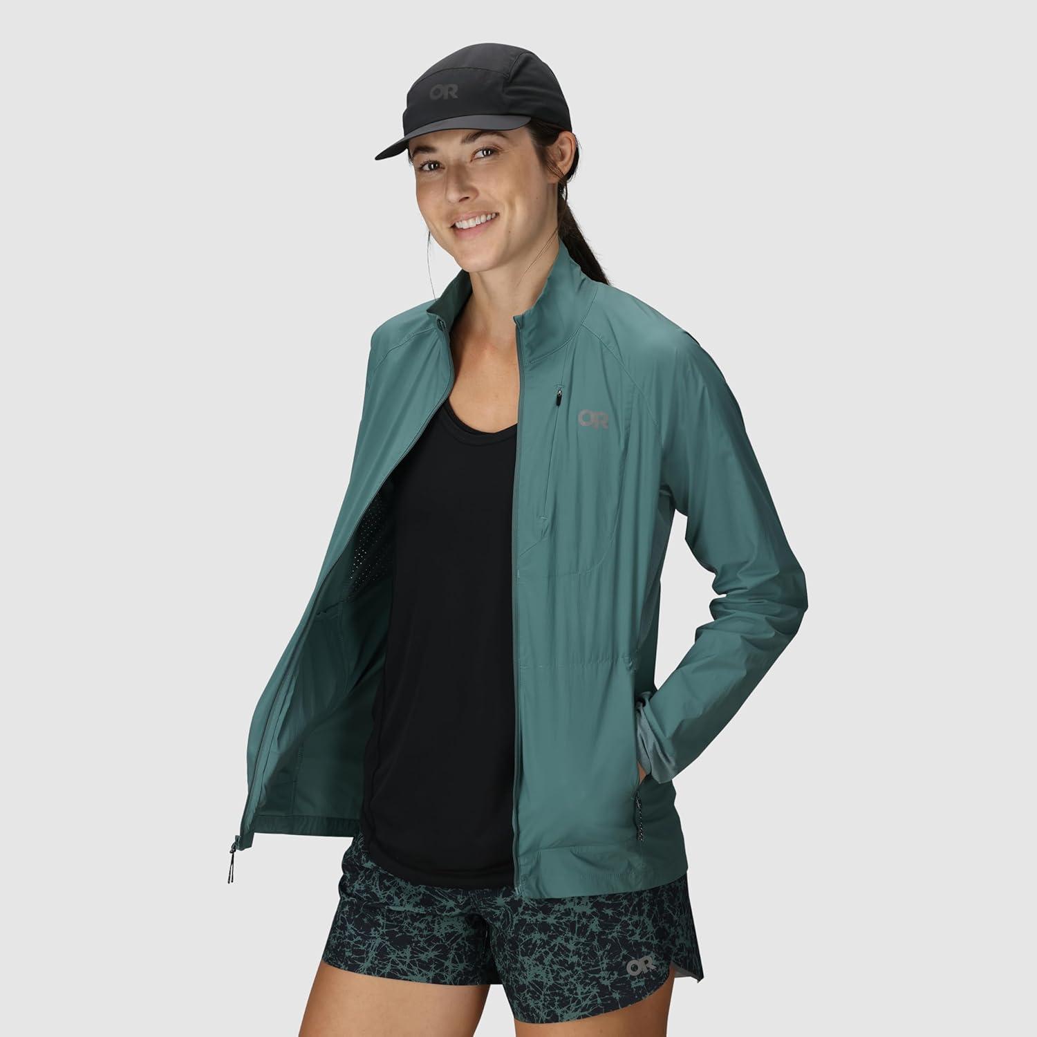imageOutdoor Research Womens Deviator Wind JacketNeptune