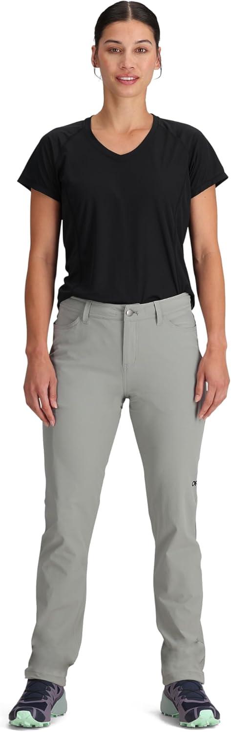 imageOutdoor Research Womens Ferrosi Pants  Short Inseam Light Pewter 10
