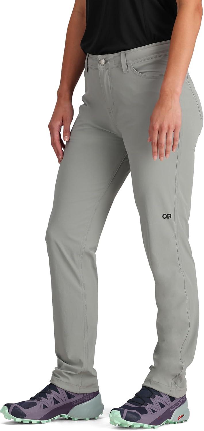 imageOutdoor Research Womens Ferrosi Pants  Short Inseam Light Pewter 10