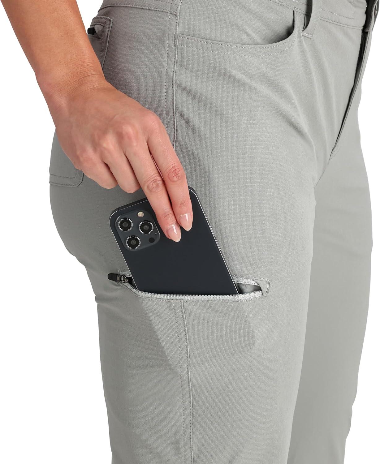 imageOutdoor Research Womens Ferrosi Pants  Short Inseam Light Pewter 10