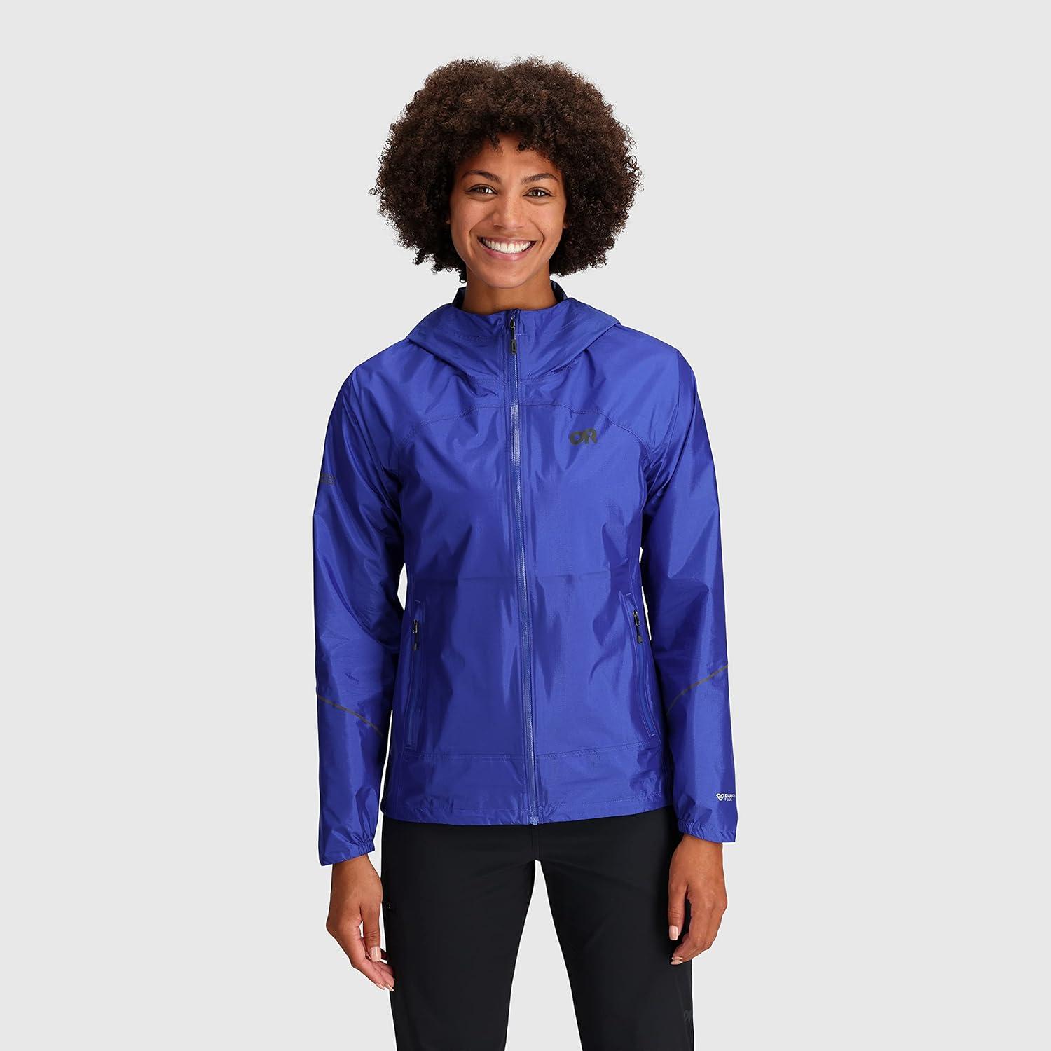 imageOutdoor Research Womens Helium Rain Jacket Ultramarine XL