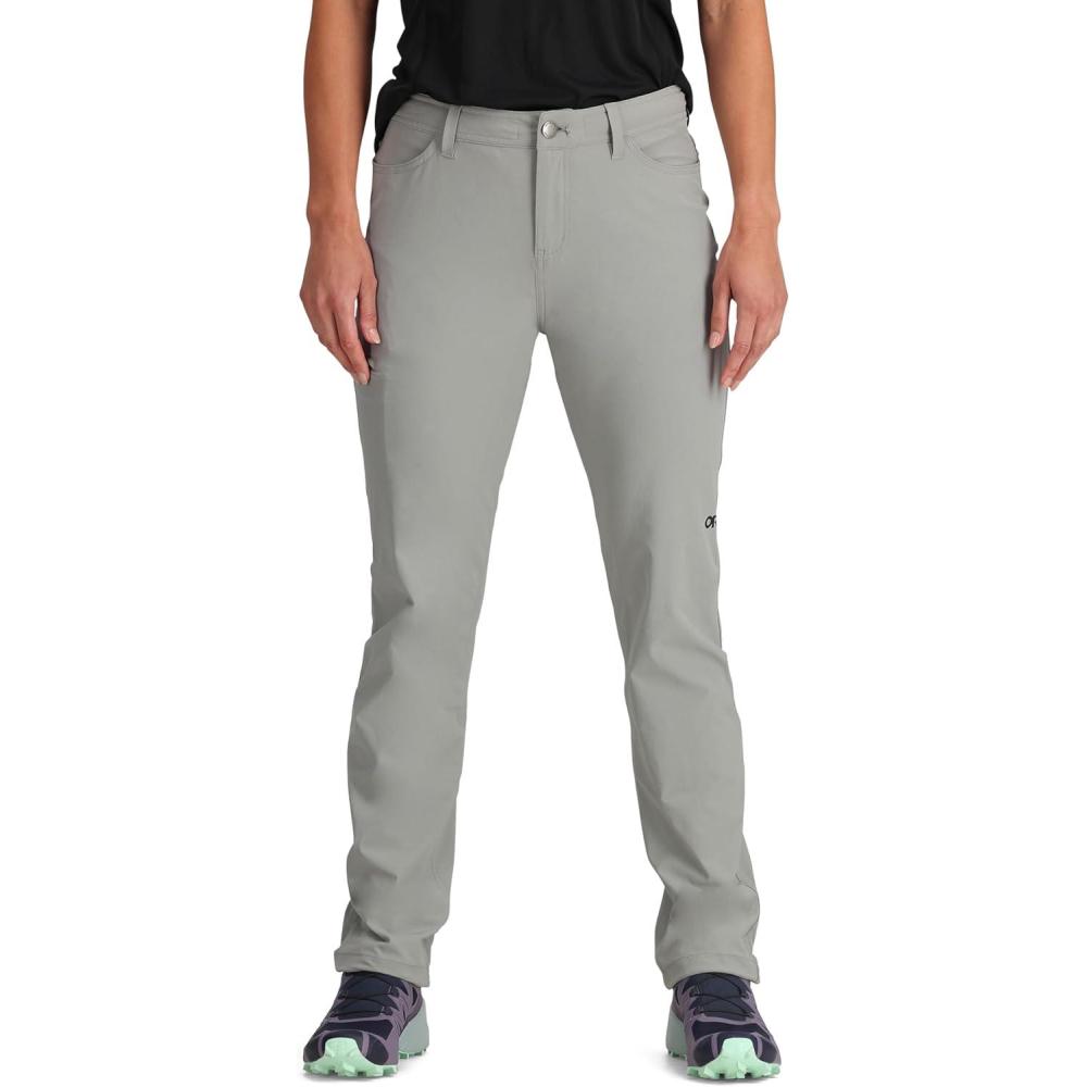 imageOutdoor Research Womens Ferrosi Pants  Short Inseam Light Pewter 10