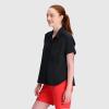 imageOutdoor Research Womens Astroman Short Sleeve Sun Shirt  Lightweight ampamp Breathable with UPF 50 Sun Protection Button DownBlack