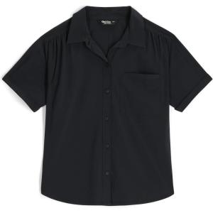 imageOutdoor Research Womens Astroman Short Sleeve Sun Shirt  Lightweight ampamp Breathable with UPF 50 Sun Protection Button DownBlack