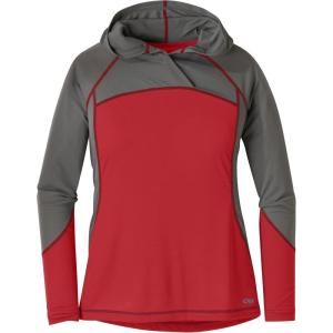 imageOutdoor Research Womens Echo HoodyTomatoPewter