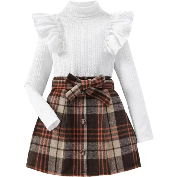 Brown White Tartan