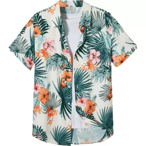 Beige Green Tropical