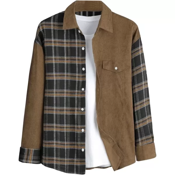 Coffee Brown Plaid