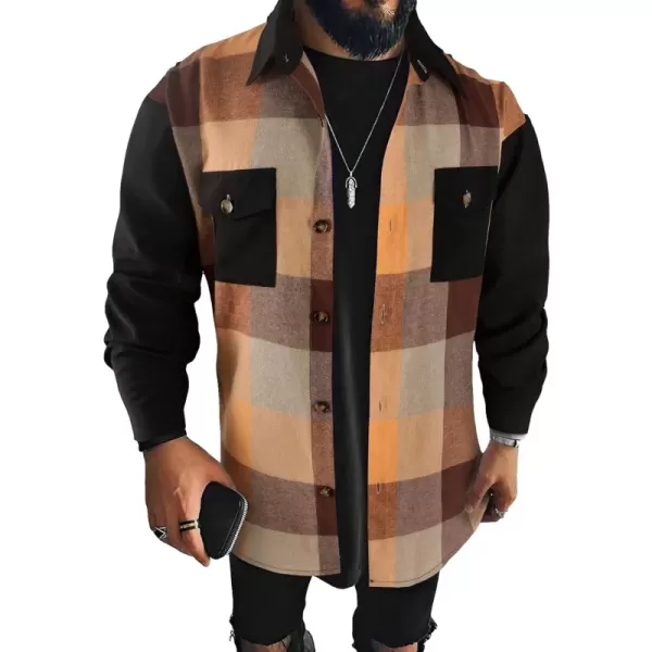 Black Brown Plaid