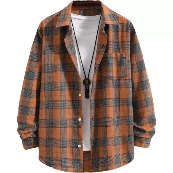 Orange Grey Multi
