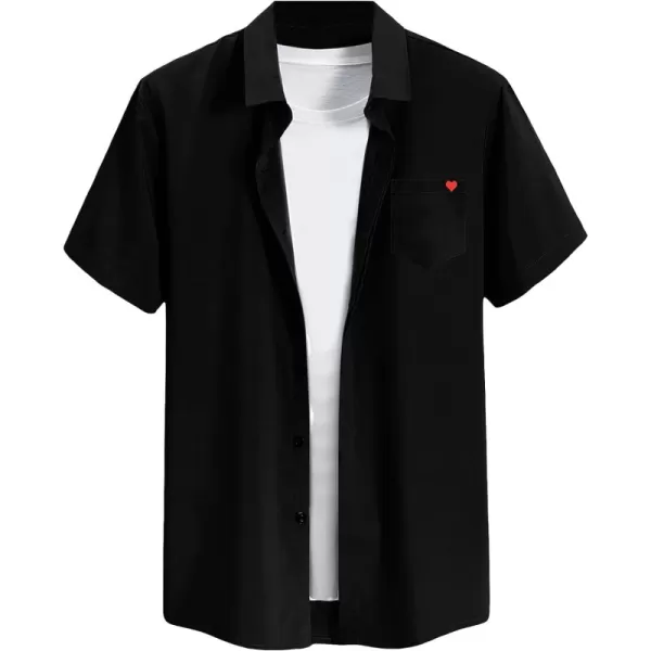 Black Red Heart