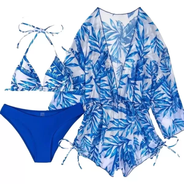 Blue and White