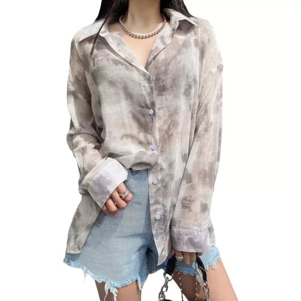 Grey Tie Dye