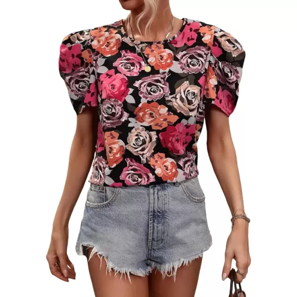 Black Floral