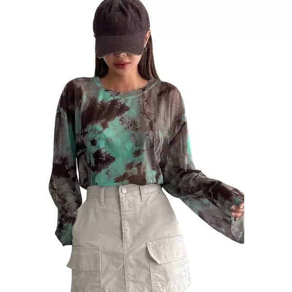 Green Tie Dye