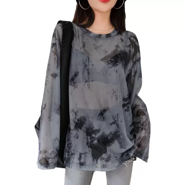 Grey Tie Dye