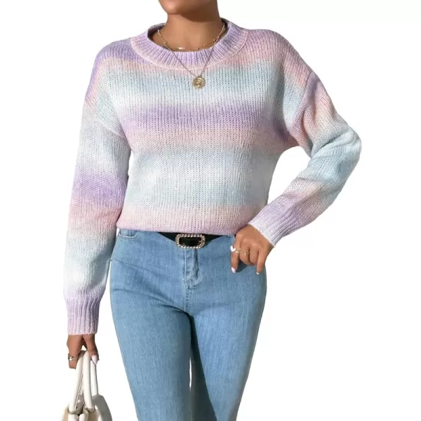 Purple Blue Multi