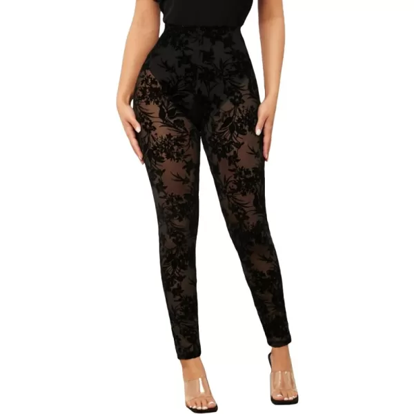 Black Floral