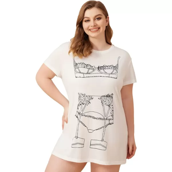 White Plus Size