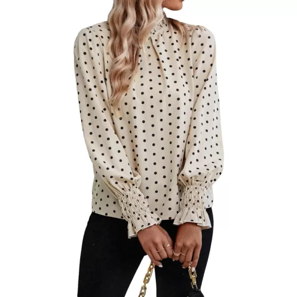 Apricot Black Dots