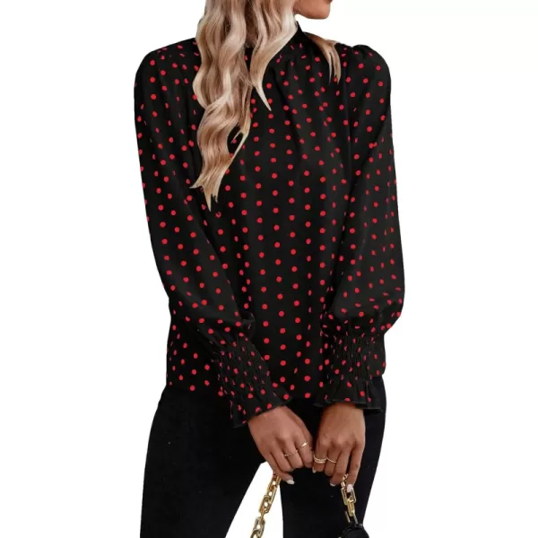 Black Red Dots