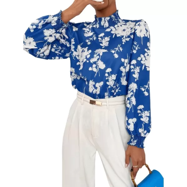 Blue and White