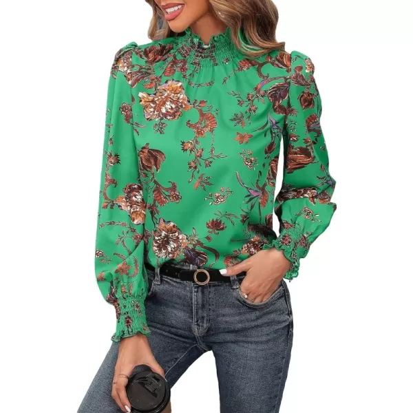 Green Floral