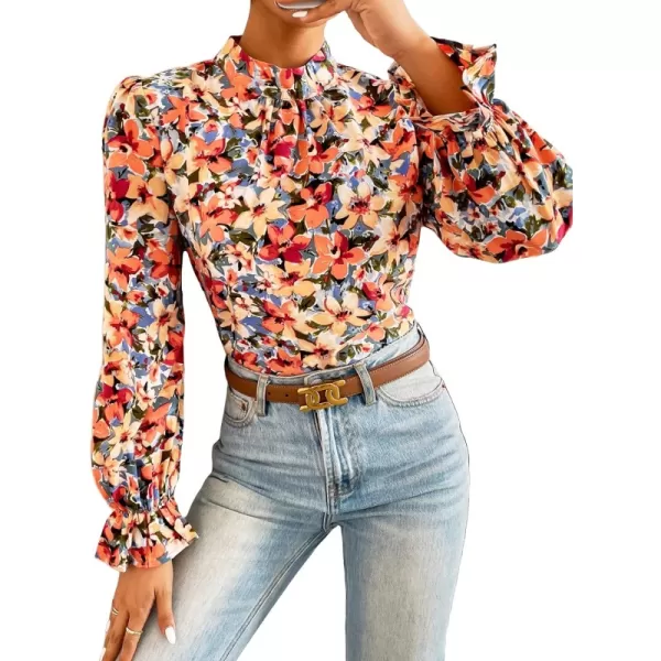 Orange Floral