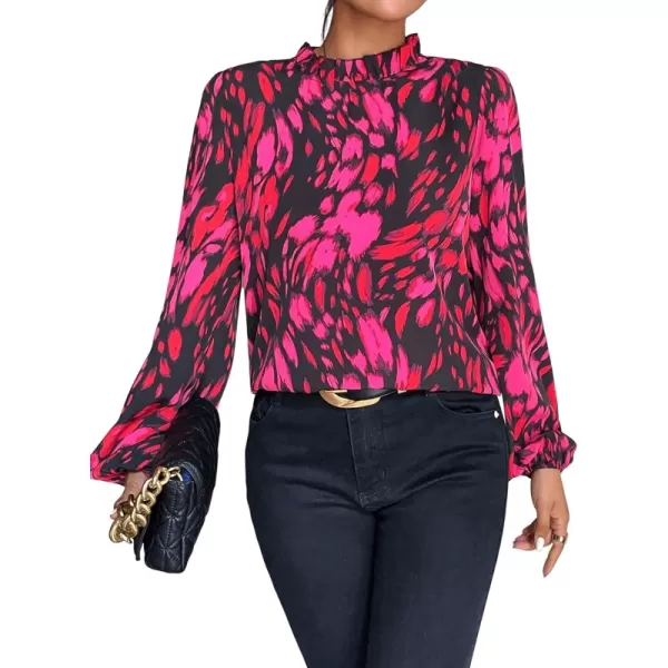 Random Pink Black