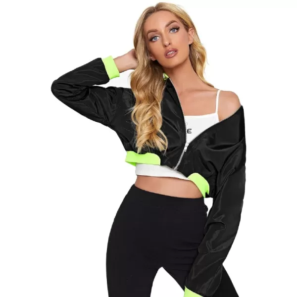 Black With Green
