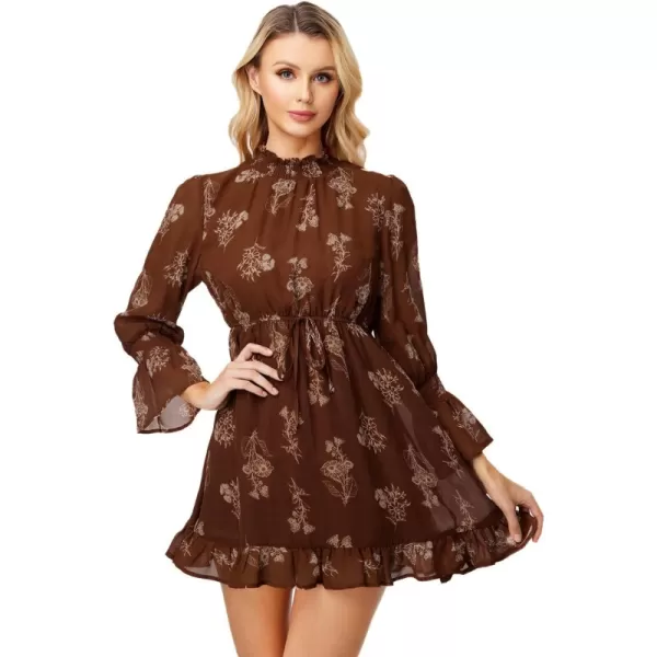 Brown Floral