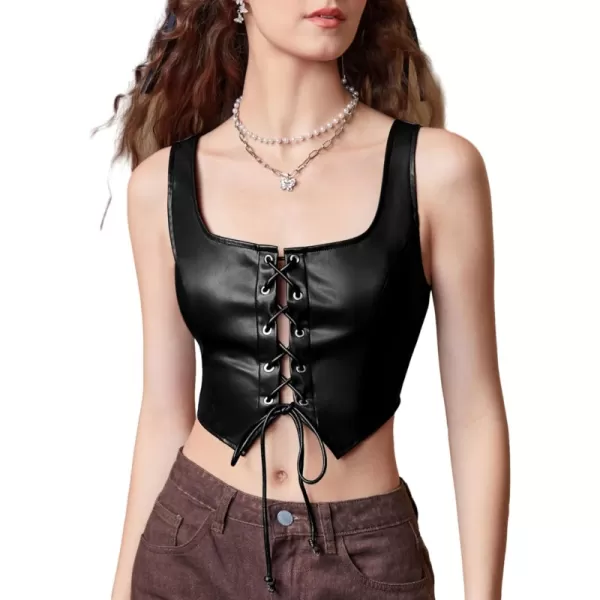 Black Lace Up