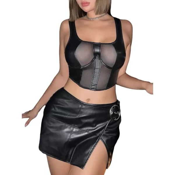 Black Solid Mesh