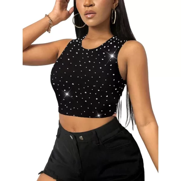 Rhinestone Black Ink