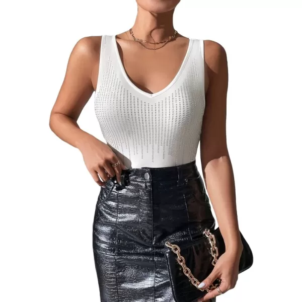 White Rhinestone