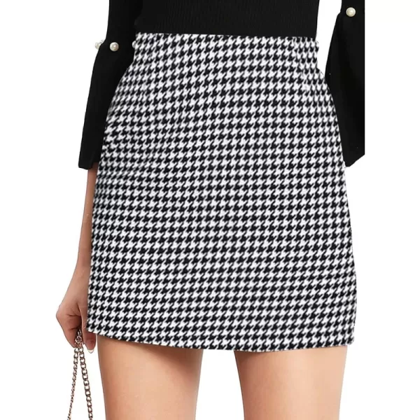 Black Houndstooth