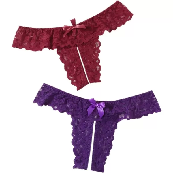 Purple Red Multi