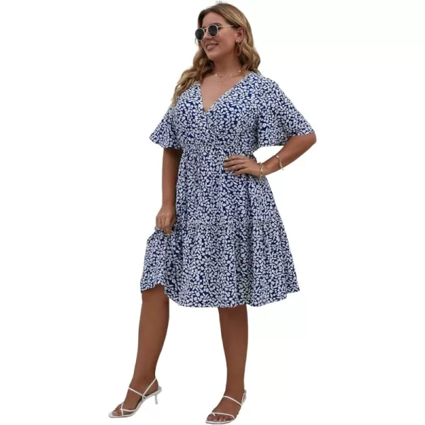 Blue and White