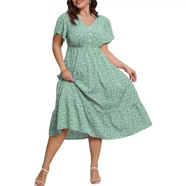 Green Floral