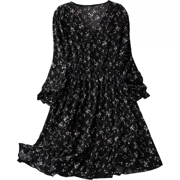 Black Floral Multi