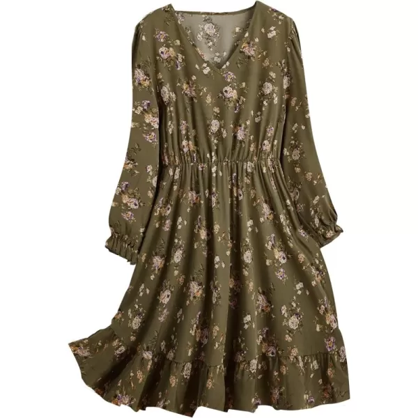 Green Floral