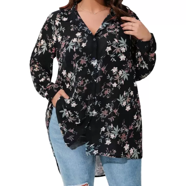 Black Floral